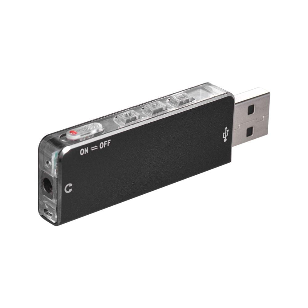 8GB USB Digital Audio Voice Recorder MP3 Music Player USB