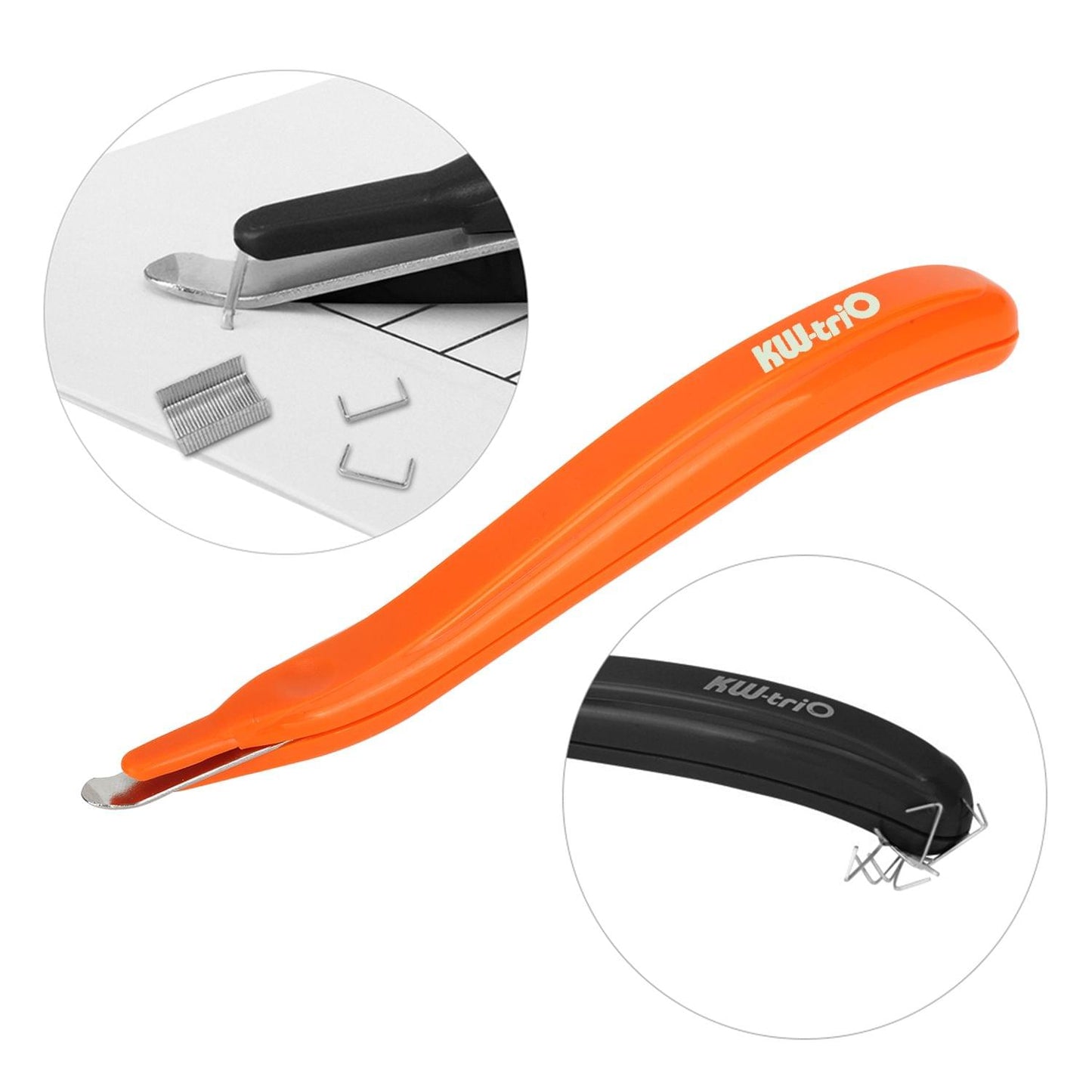 Portable Staple Remover Featured Easy Pull Pen-Type Magnetic