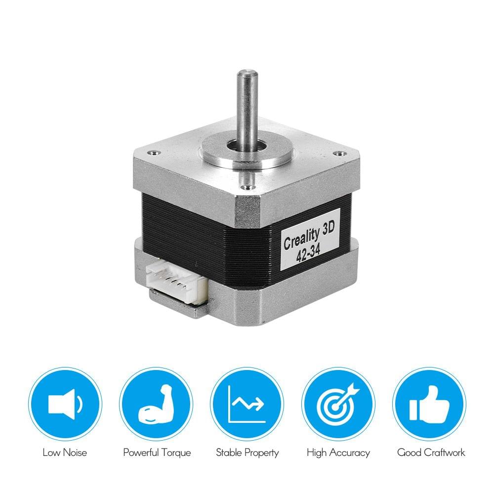 Creality 3D Printer Stepper Stepping Motor 2 Phase 0.8A 1.8