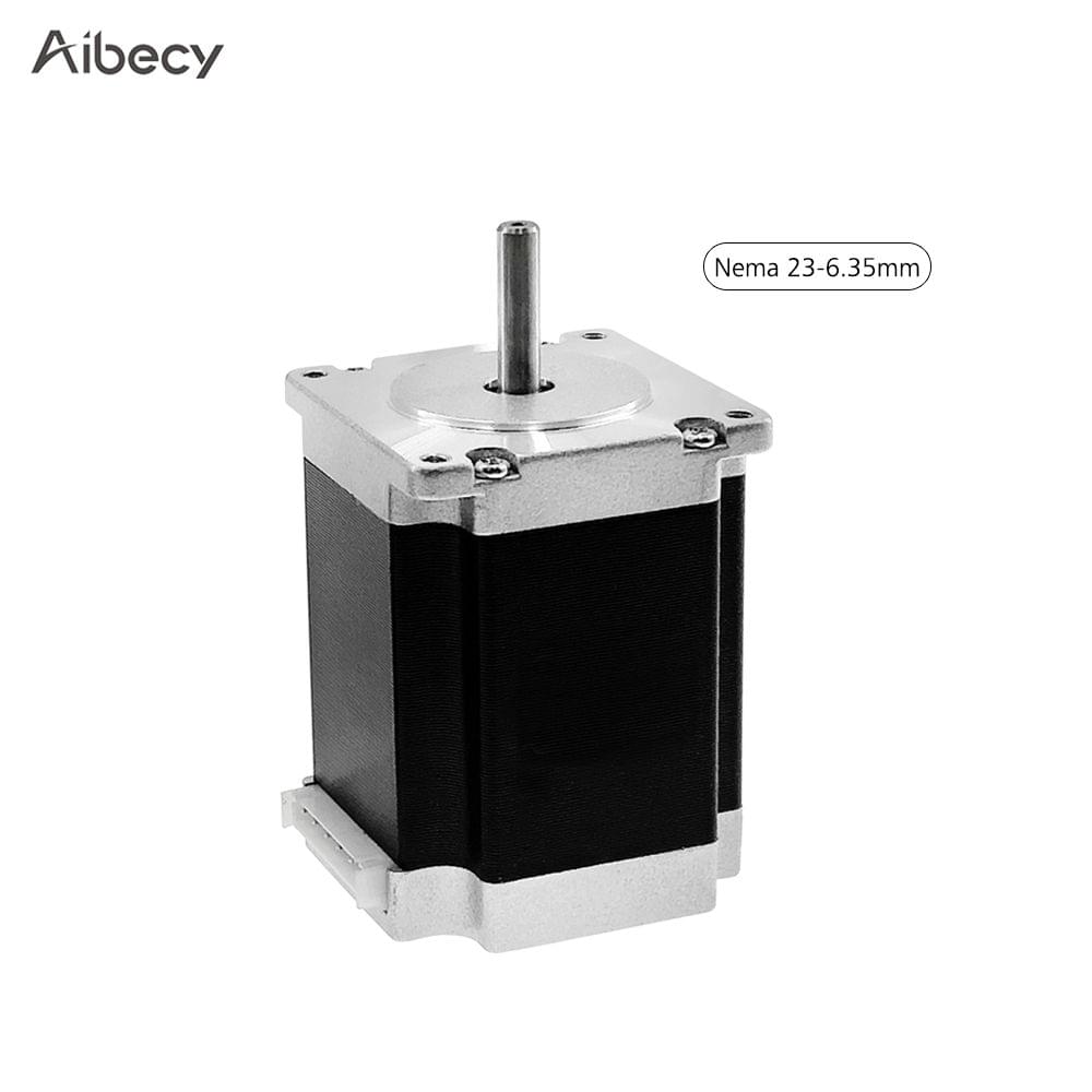Nema 23 Stepper Motor with Motor Leads Shaft Diameter - Nema 23-6.35mm