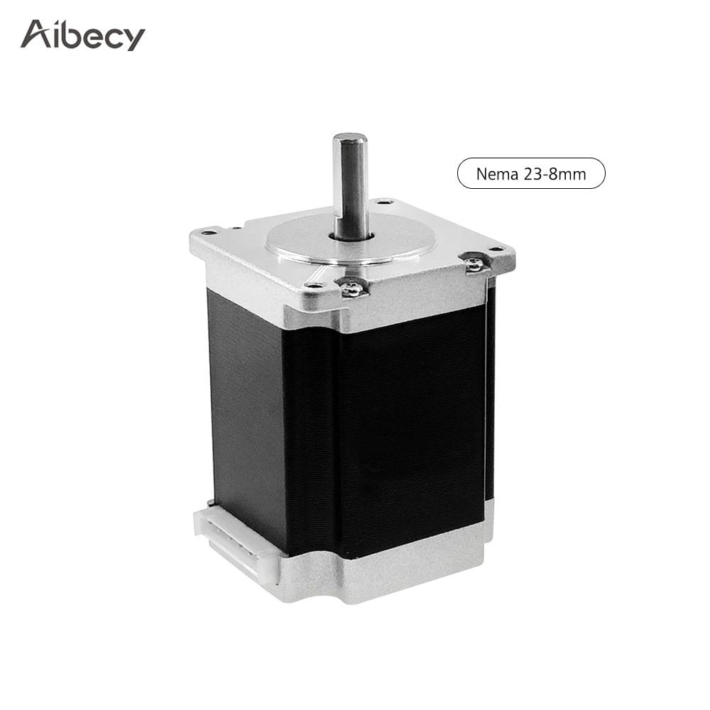 Aibecy Nema 23 Stepper Motor with Motor Leads Shaft Diameter - Nema 23-8mm