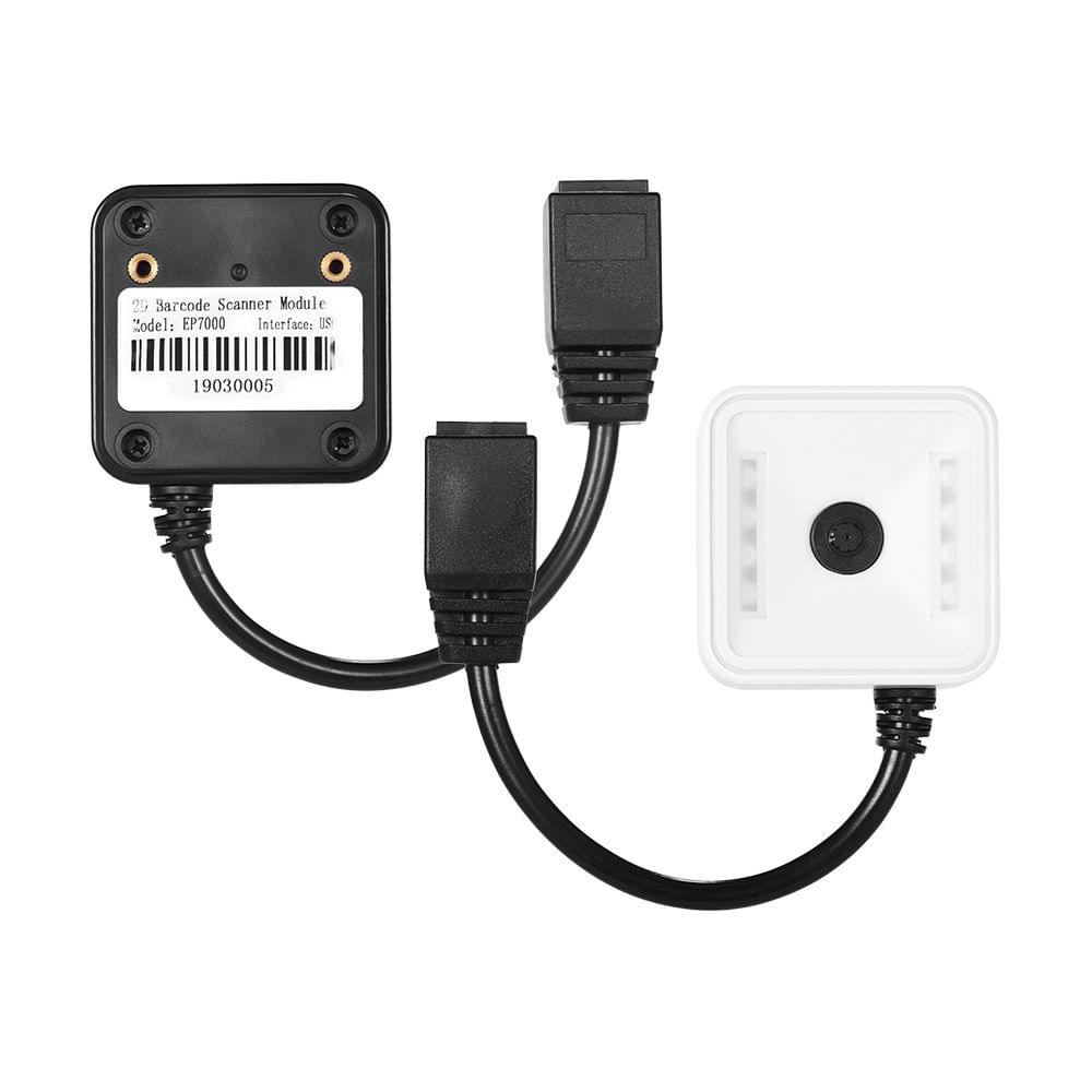 EP7000 Mini 1D/2D/QR Barcode Scanner CMOS Image Scanning - RS232 interface