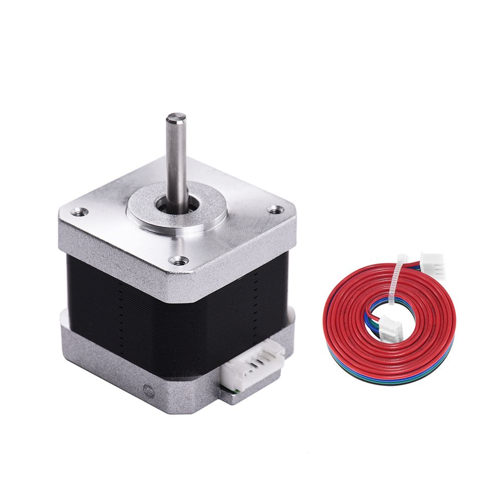 Aibecy 3D Printer 17HS4401 Stepper Motor 1.5A 40N.cm 4-Lead - 1 set of 17HS4401&XH2.54
