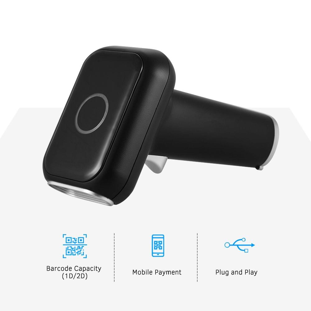 Handheld USB Wired CMOS Image Barcode Scanner 1D 2D QR