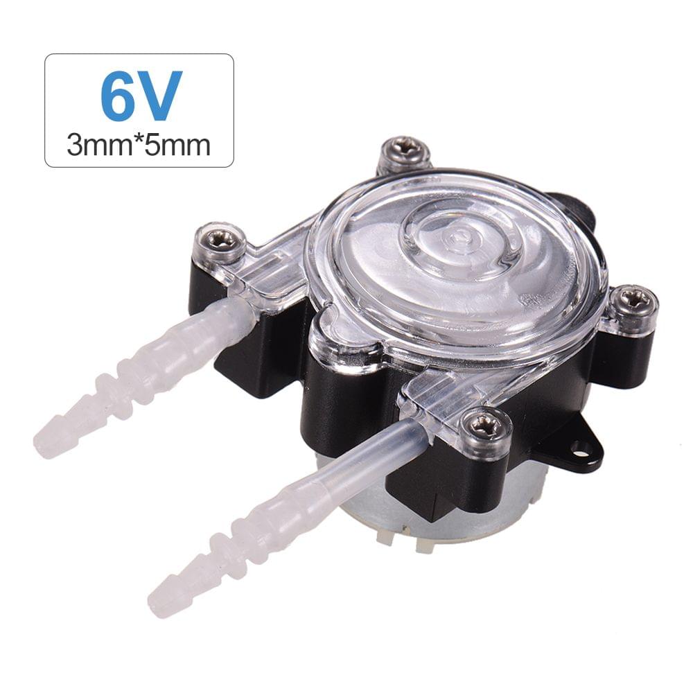 GROTHEN DC 6V DIY Dosing Pump Mini Peristaltic Dosing Head - 3mmX5mm