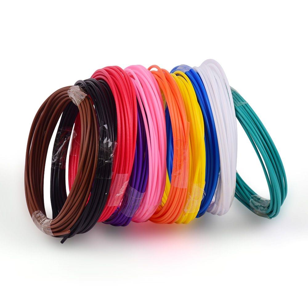 Anet 10pcs 1.75mm PCL Filament Eco-friendly Material 3D Pen