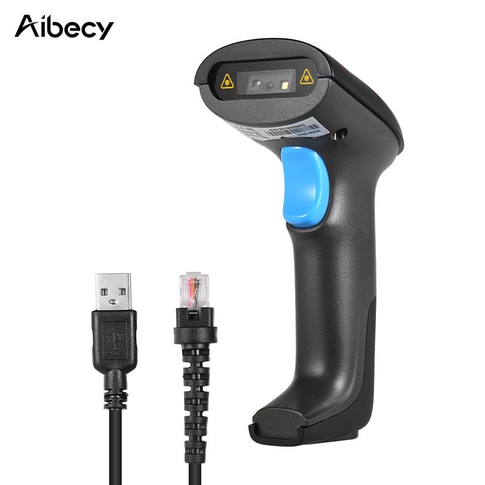 Handheld USB Wired CMOS Image Barcode Scanner 1D 2D - Wired