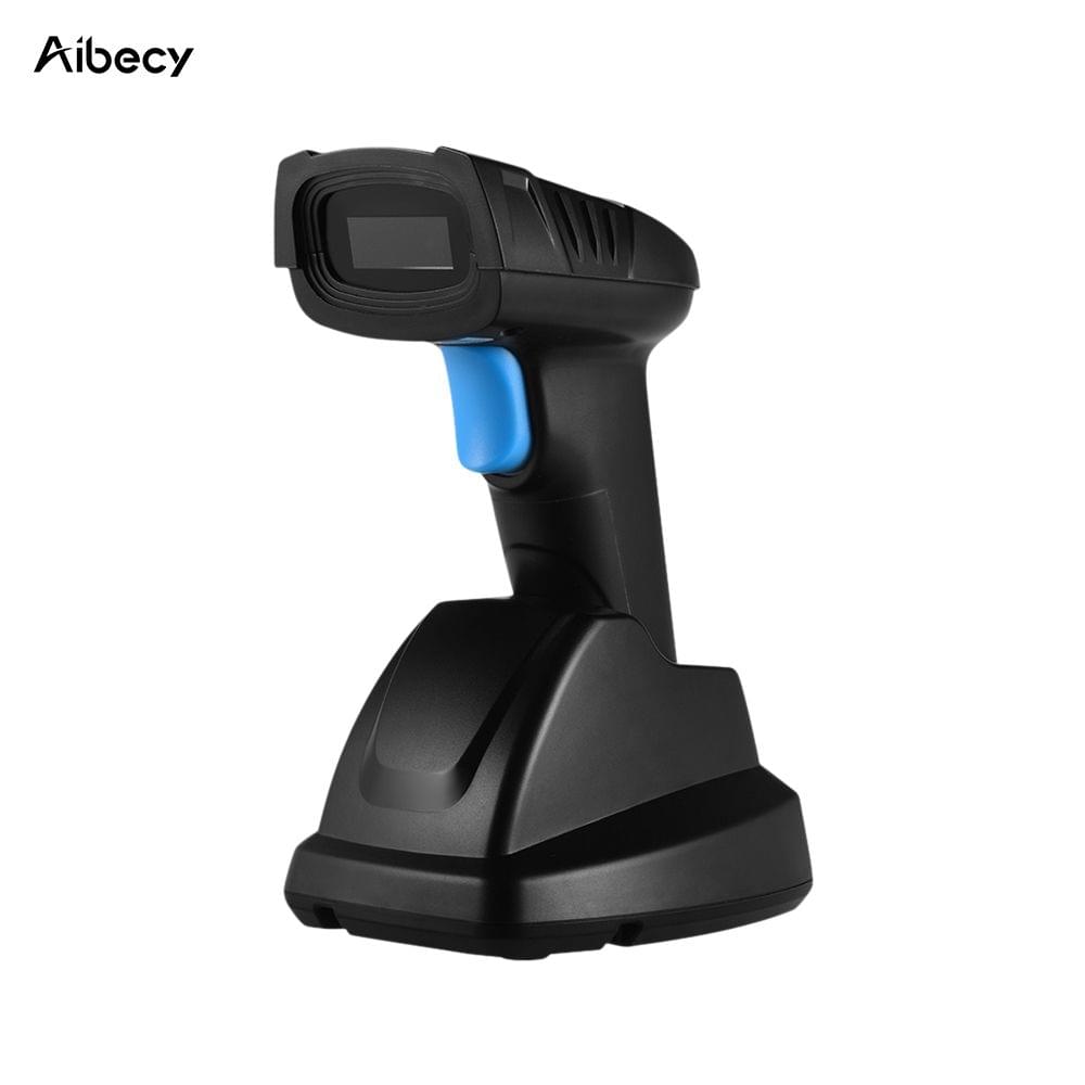 Aibecy Handheld 1D Wireless Barcode Scanner Bar Code Reader - 1D