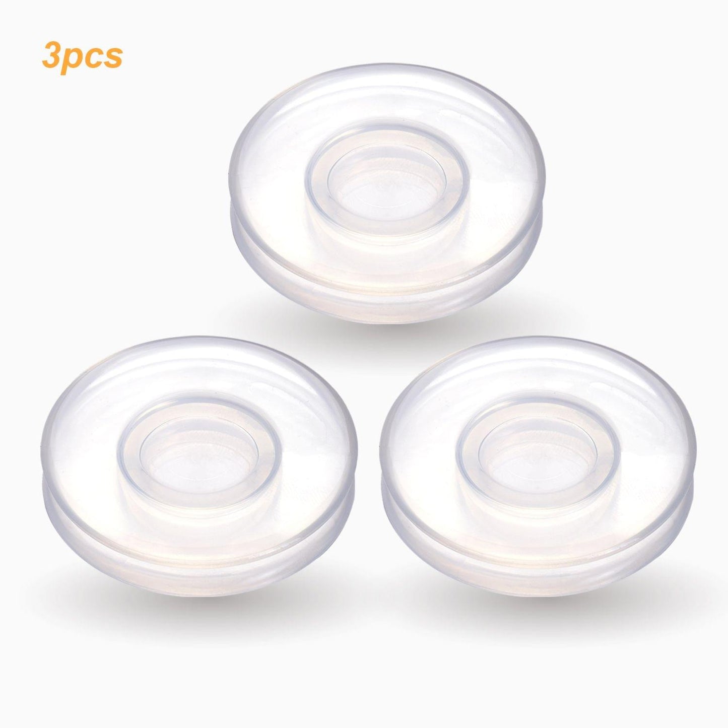 Magic Nano Rubber Pad Mobile Phone Holder Sticker Universal - Round& 3pcs