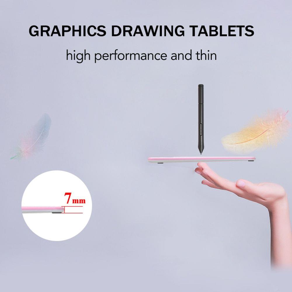 6in Ultralight Grafische Tablet T503 Niveaus Digitale