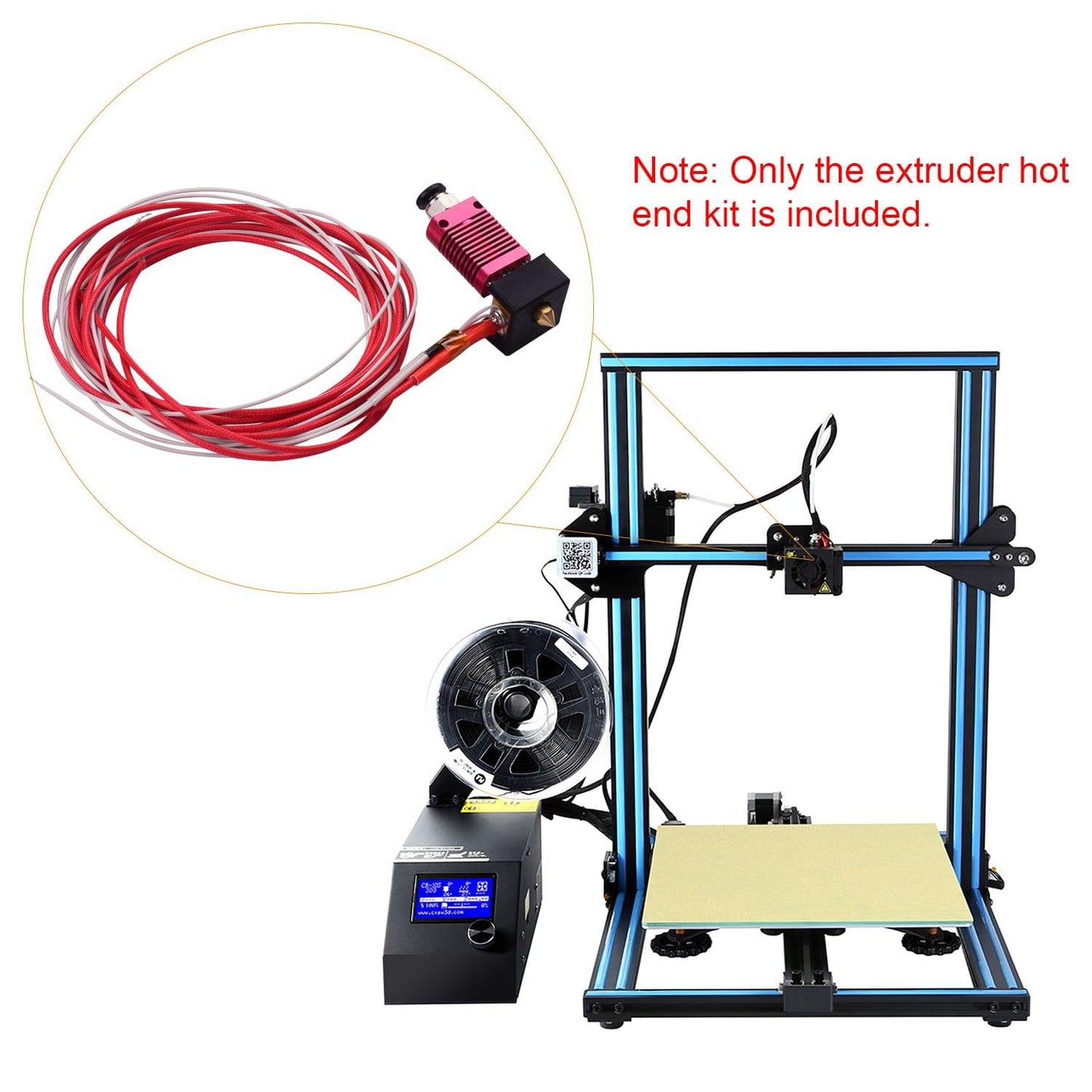 Aibecy 3D Printer Parts 12V Assembled Extruder Hot End Kit