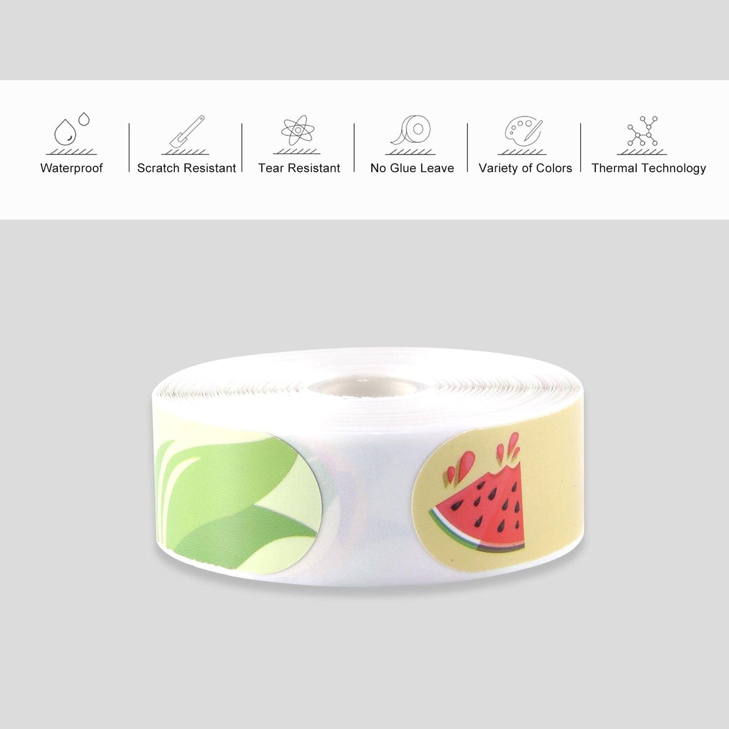 Thermal Printing Label Paper Barcode Price Size Name Blank - 14x60mm (110 sheets)