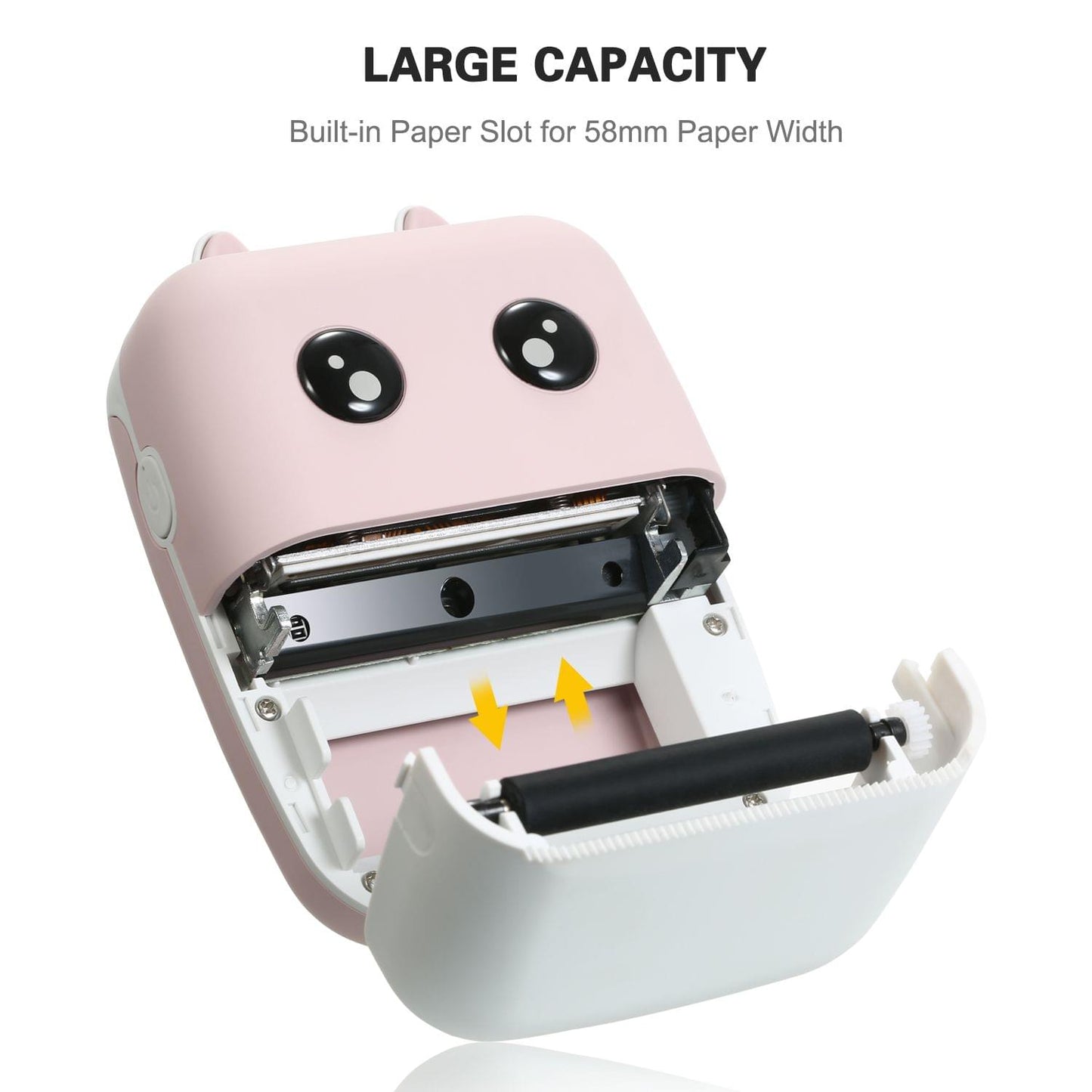Mini Pocket Thermal Printer 58mm Wireless BT Printer - 300dpi