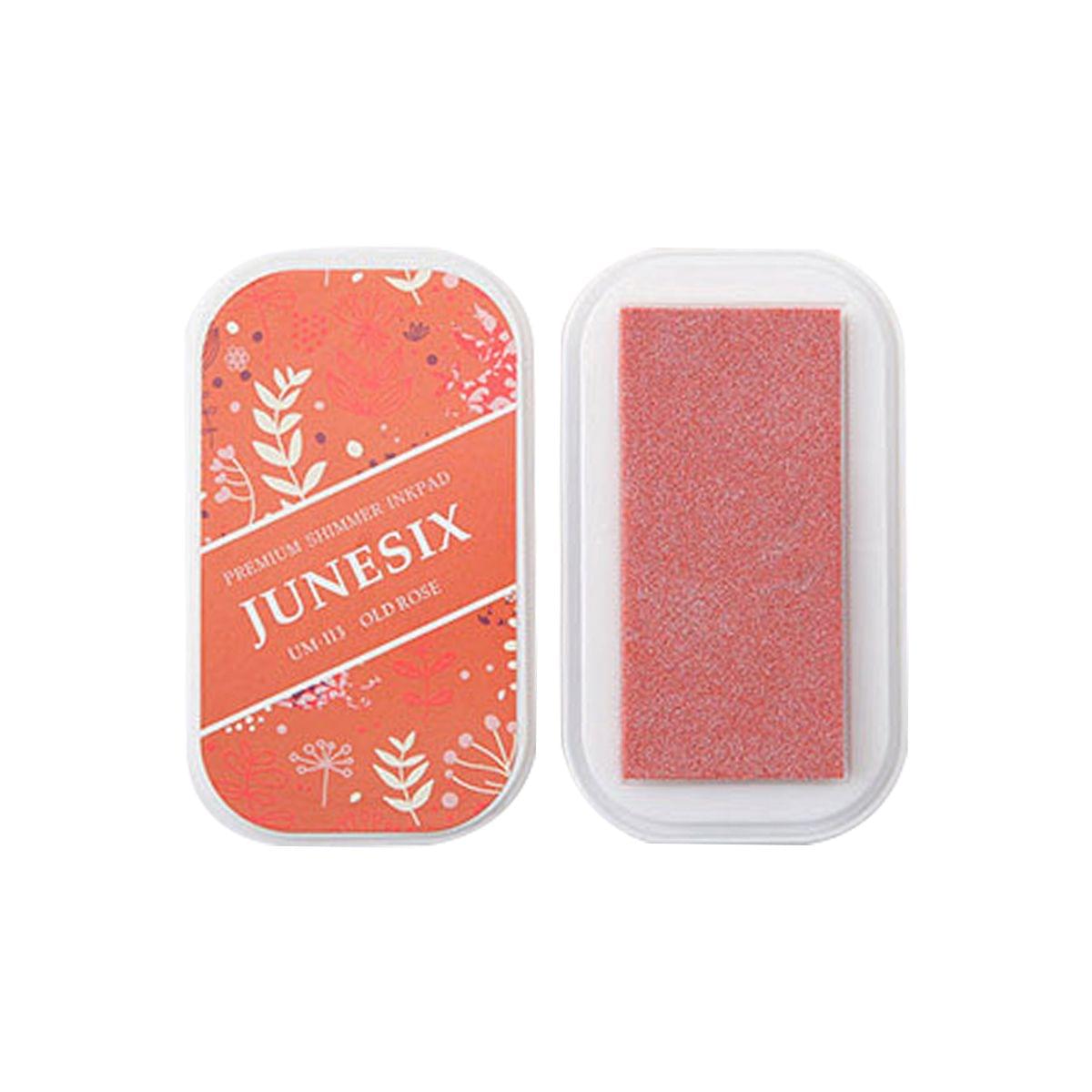 Cute Ink Pad Metal Bright Color Acid-Free Non-Toxic Inkpad - UM-113 Old Rose