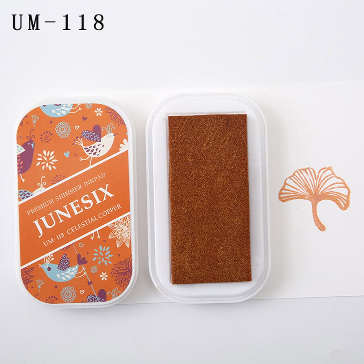 Cute Ink Pad Metal Bright Color Acid-Free Non-Toxic Inkpad - UM-118 Celestial Copper