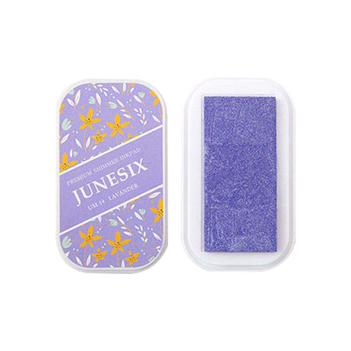 Cute Ink Pad Metal Bright Color Acid-Free Non-Toxic Inkpad - UM-14 Lavender