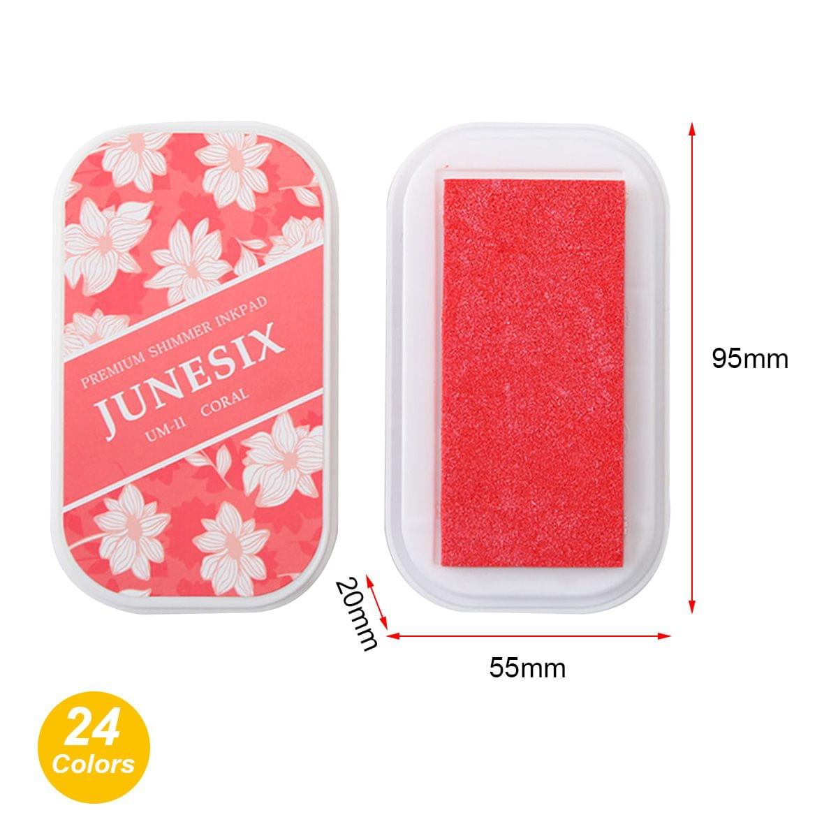 Cute Ink Pad Metal Bright Color Acid-Free Non-Toxic Inkpad - UM-17 Lime