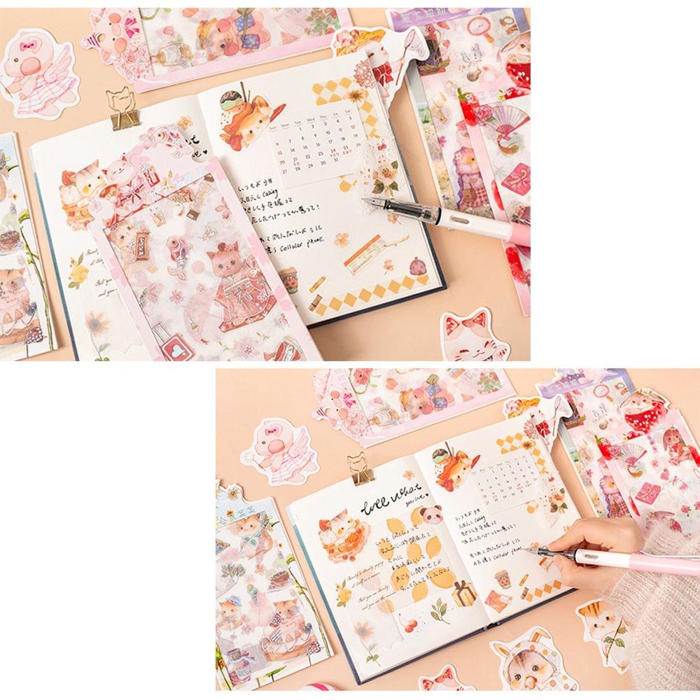 Cute Pet Stickers Self-Adhesive Decoration Sticker 4 - Penguin