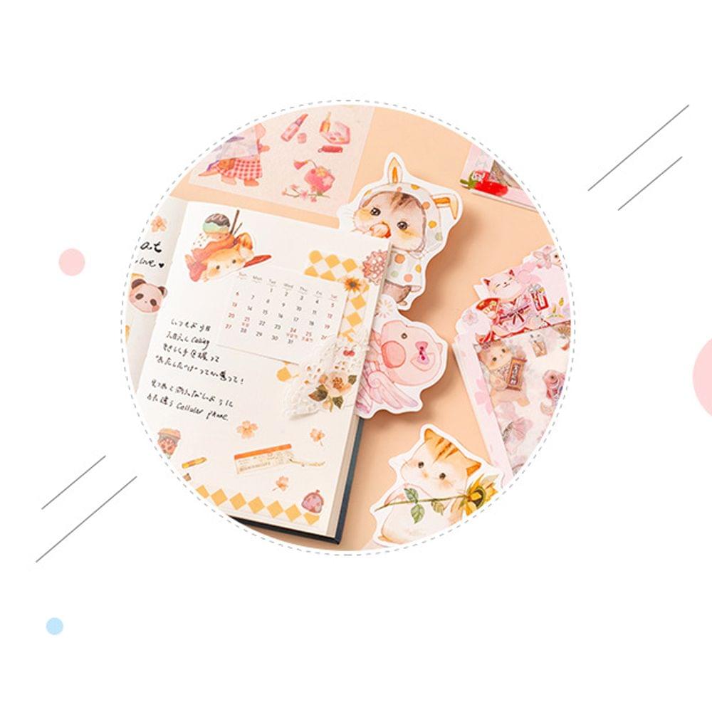 Cute Pet Stickers Self-Adhesive Decoration Sticker 4 - Hamster B