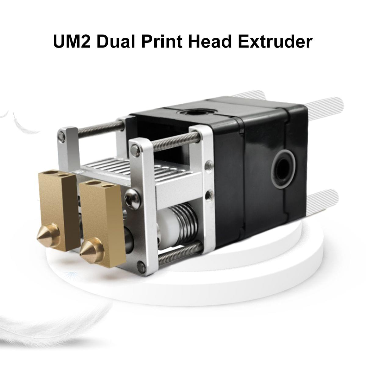 UM2 Dual Print Head Extruder Full Kit with 0.4mm