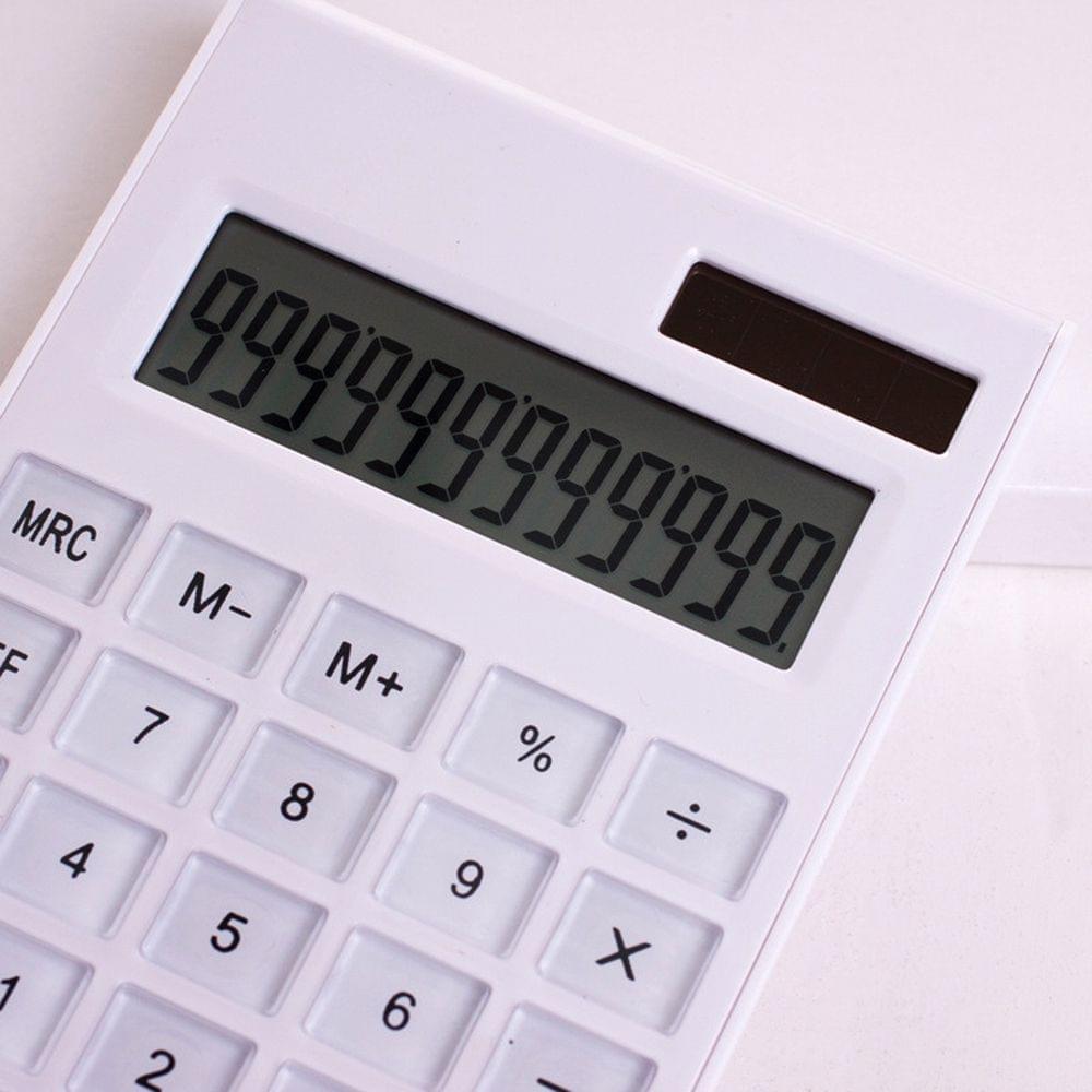 Desktop Calculator Ultra-thin 12 Digits Large Display Solar