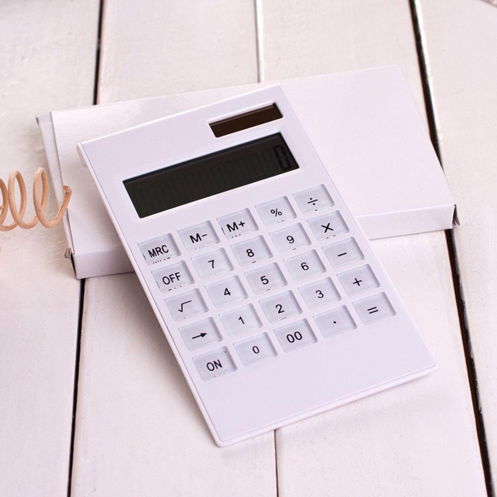 Desktop Calculator Ultra-thin 12 Digits Large Display Solar