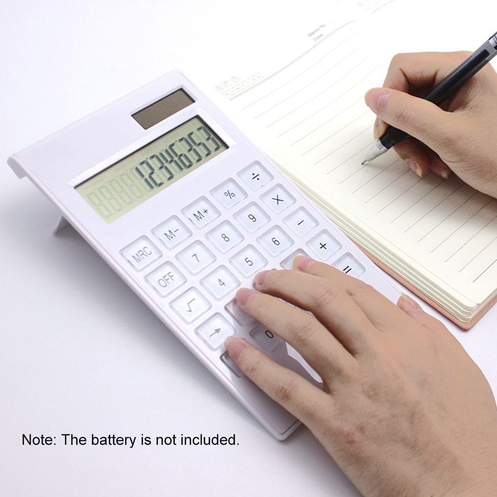 Desktop Calculator Ultra-thin 12 Digits Large Display Solar
