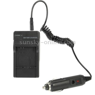 Digital Camera Battery Smart Charger with Power Plug & Car Charger Travelling Set for Gopro HD HERO3 (Black)