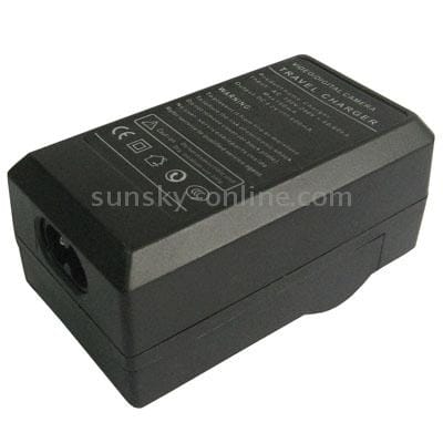 Digital Camera Battery Charger for Panasonic DMW BCE10E/S008E/S26 (Black)