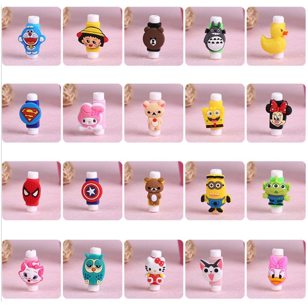 Cute Animal Bite Cable Data Protector Winder Organizer for - 30