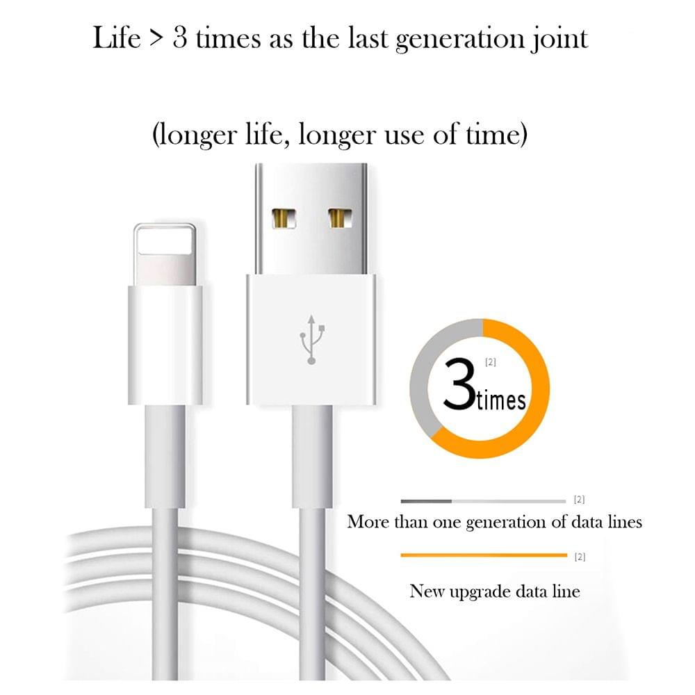 10pcs USB Cable for I-phone7/8/X 6s Charging Cables Mobile - 10pcs