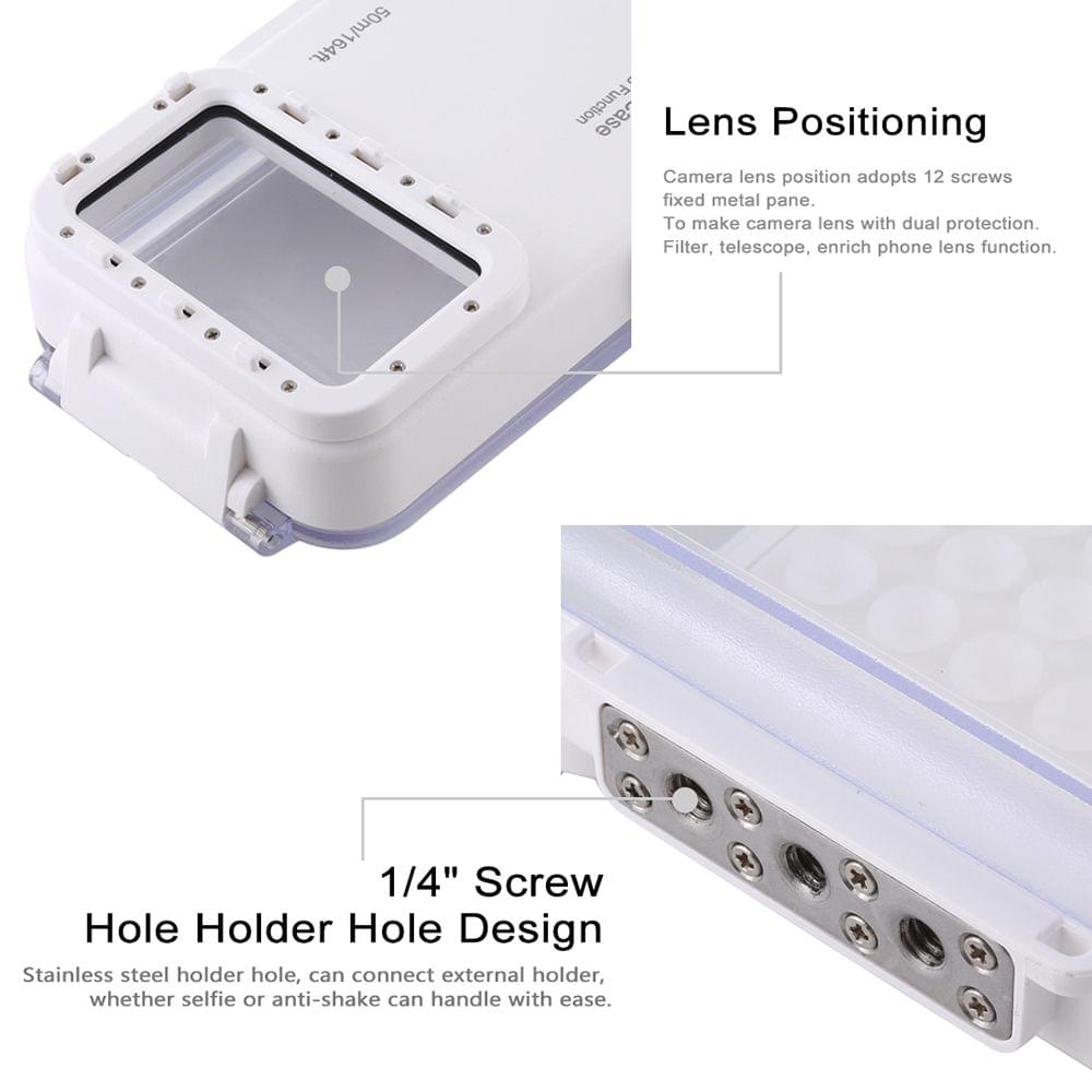 PULUZ 45m/147ft Deep Diving Waterproof Case Mobile Phone