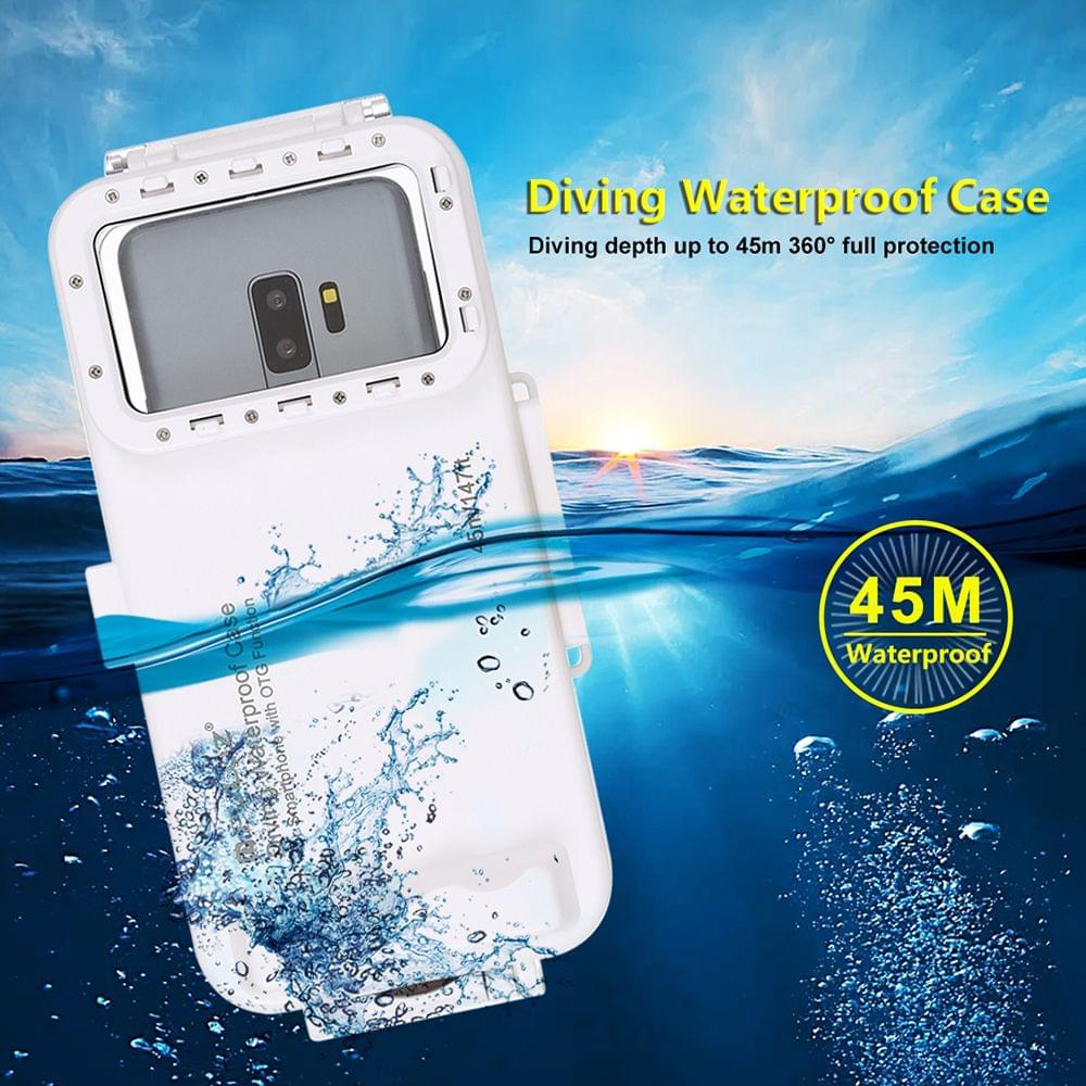 PULUZ 45m/147ft Deep Diving Waterproof Case Mobile Phone