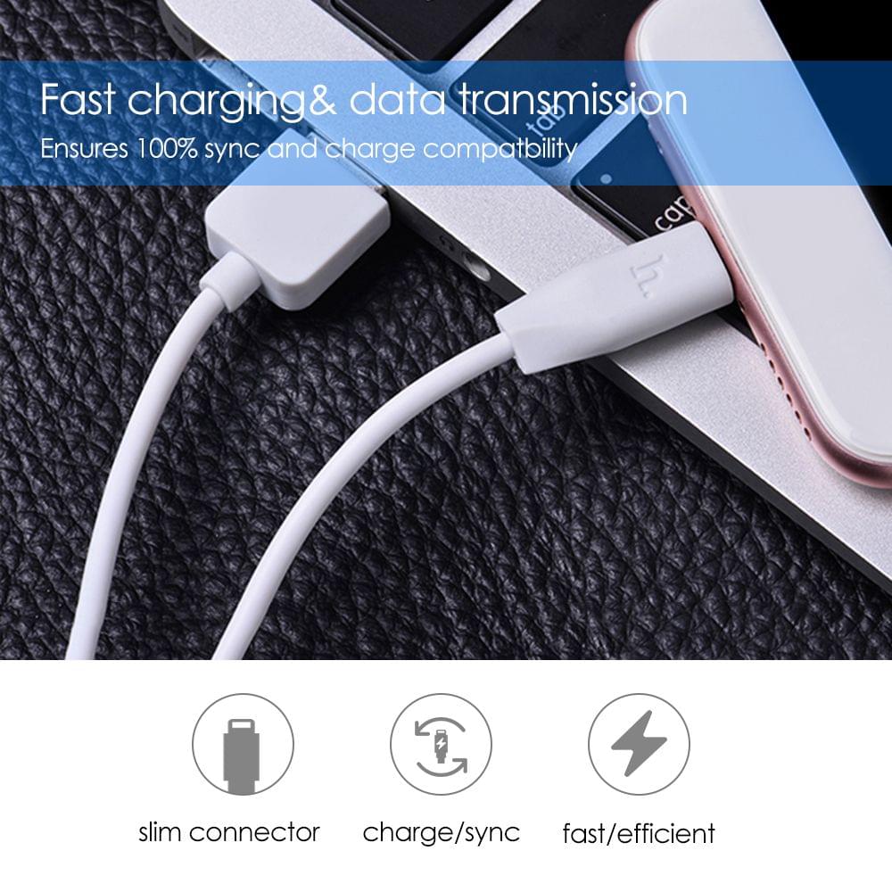 hoco. Rapid Charging Cable Universal USB Data Cable For - 1.0m