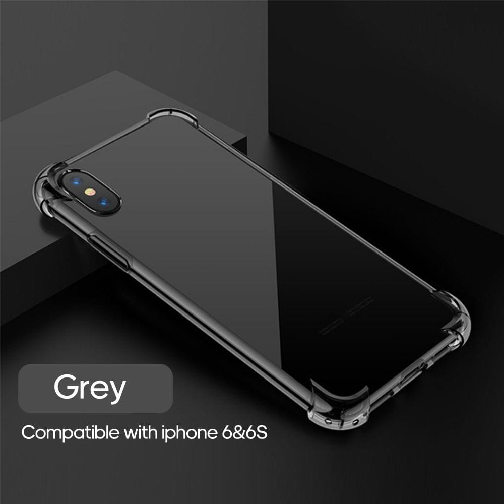 Phone Cover Compatible with iPhone 11 pro max/X/XS/XS - Grey&iphone 6&6S