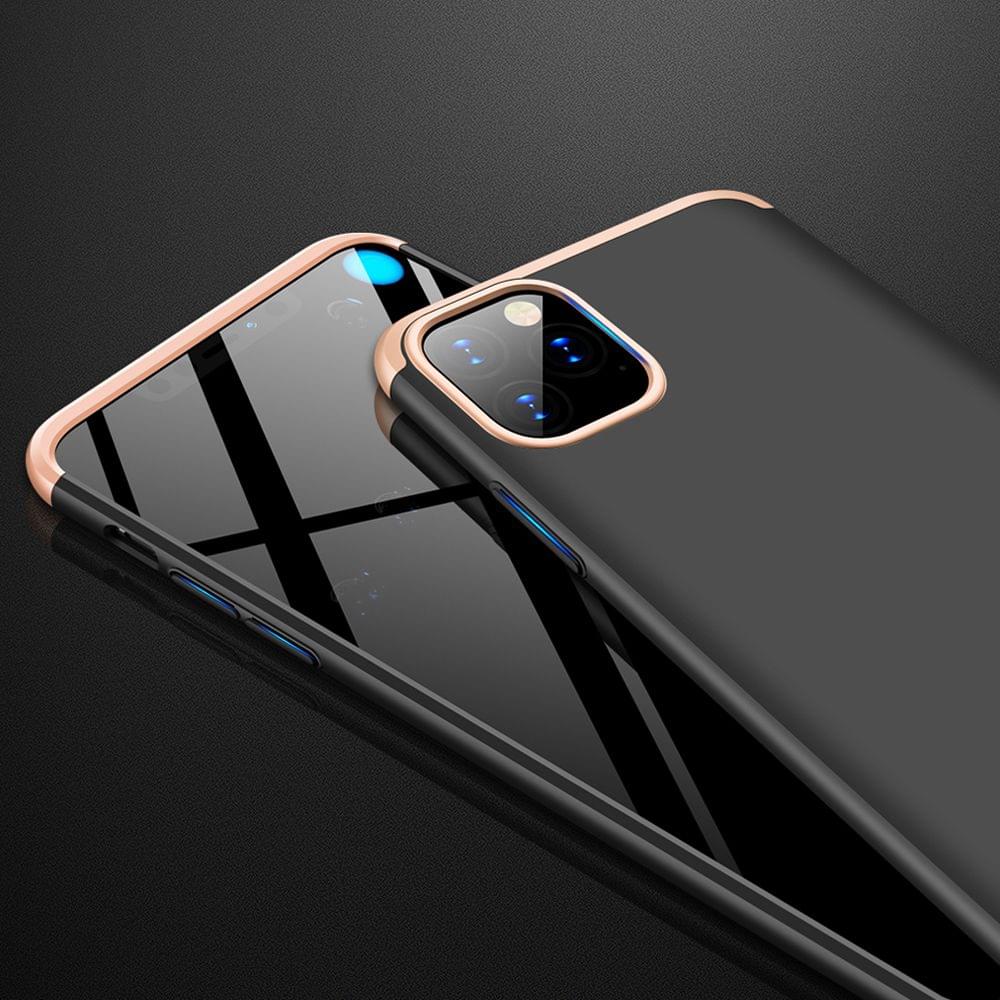 Phone Cover Compatible with iPhone 11 pro max Phone Holder - Gold&black&gold&iphone 11
