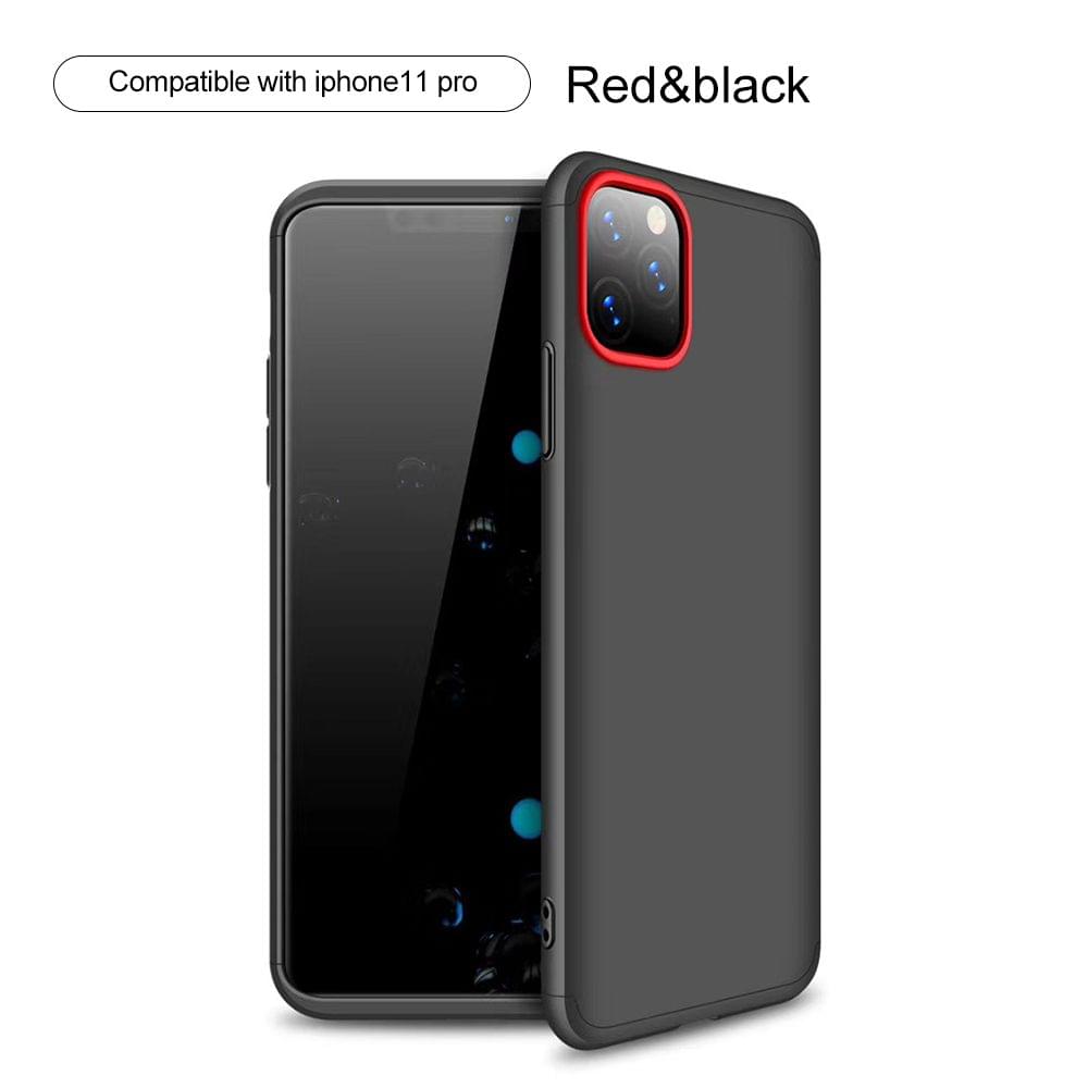 Phone Cover Compatible with iPhone 11 pro max Phone Holder - Red&black&iphone 11 pro