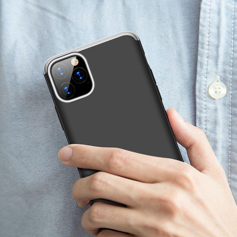 Phone Cover Compatible with iPhone 11 pro max Phone Holder - Silver&black&silver&iphone 11 pro max