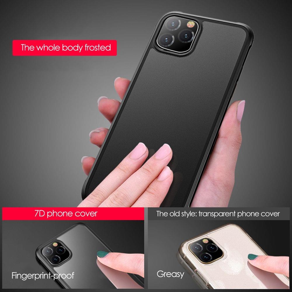 Phone Cover Frosted Compatible with iPhone 11 pro - Blue&iphone 11 pro