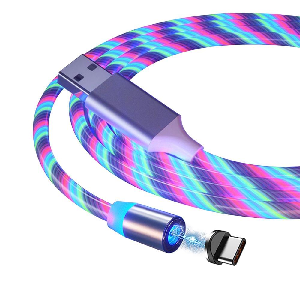 1M / 2M Magnetic Charging Cable Fast Charge Mobile Phone - 1M & for Type-C