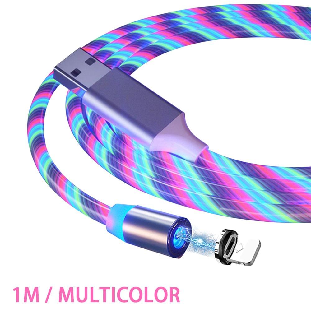 1M / 2M Magnetic Charging Cable Fast Charge Mobile Phone - 1M & for iOS
