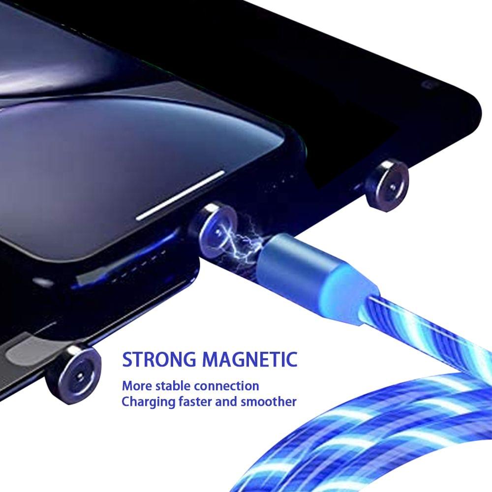 1M / 2M Magnetic Charging Cable Fast Charge Mobile Phone - 2M & for Type-C
