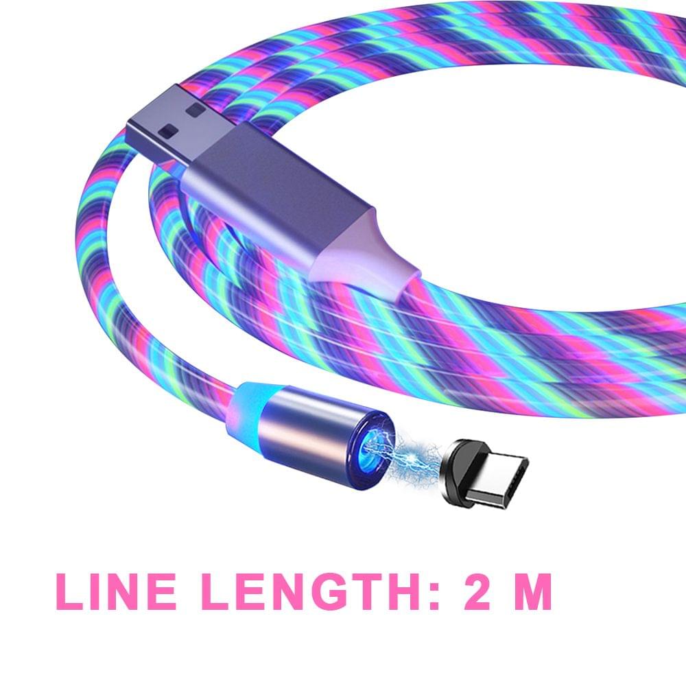 1M / 2M Magnetic Charging Cable Fast Charge Mobile Phone - 2M & for Android