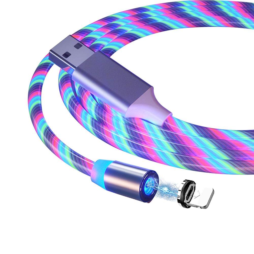 1M / 2M Magnetic Charging Cable Fast Charge Mobile Phone - 2M & for iOS