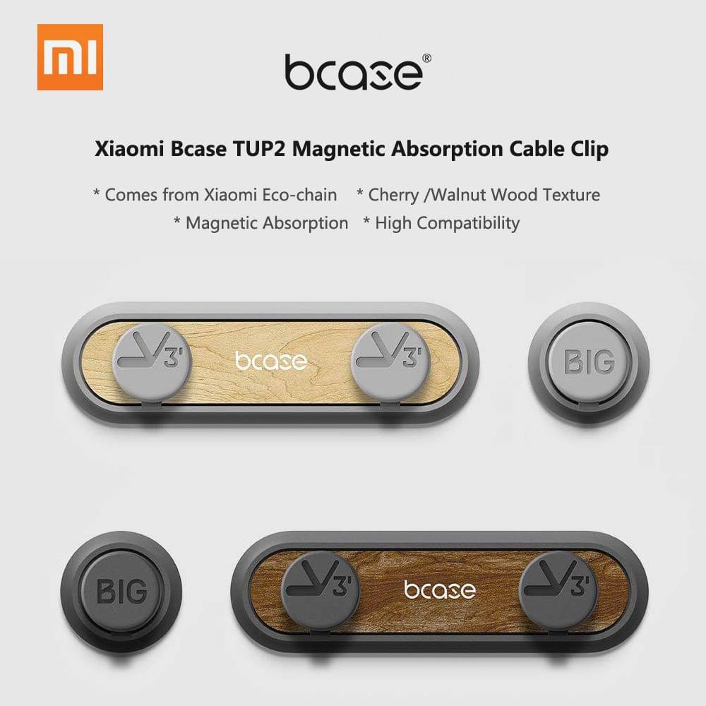 New Original XiaoMi bcase TUP2 Walnut Wood Magnetic