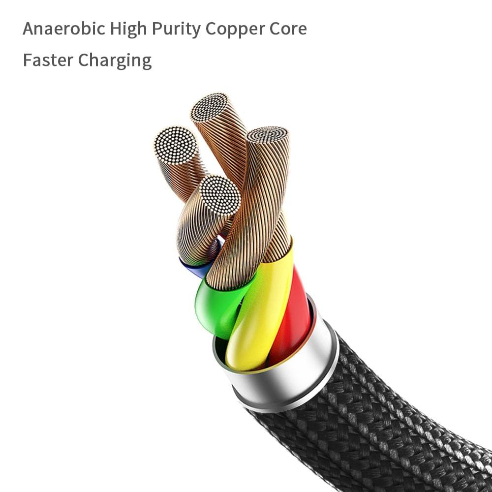 WSKEN X2 1M 3.28ft Magnetic Android Micro USB Cable LED - 3.28ft 1m