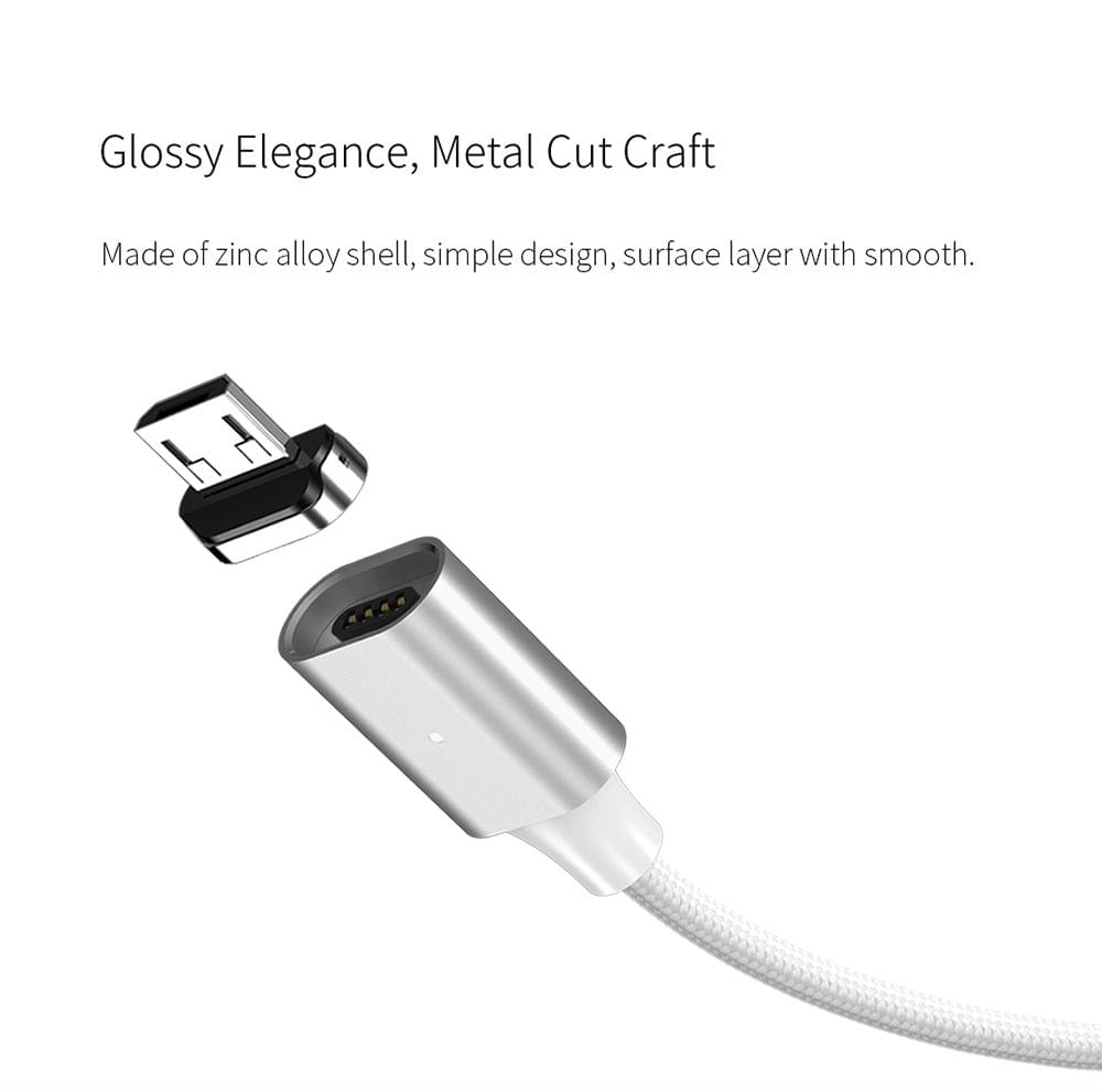 WSKEN X2 2M 6.56ft Magnetic Android Micro USB Cable LED - 6.56ft 2m