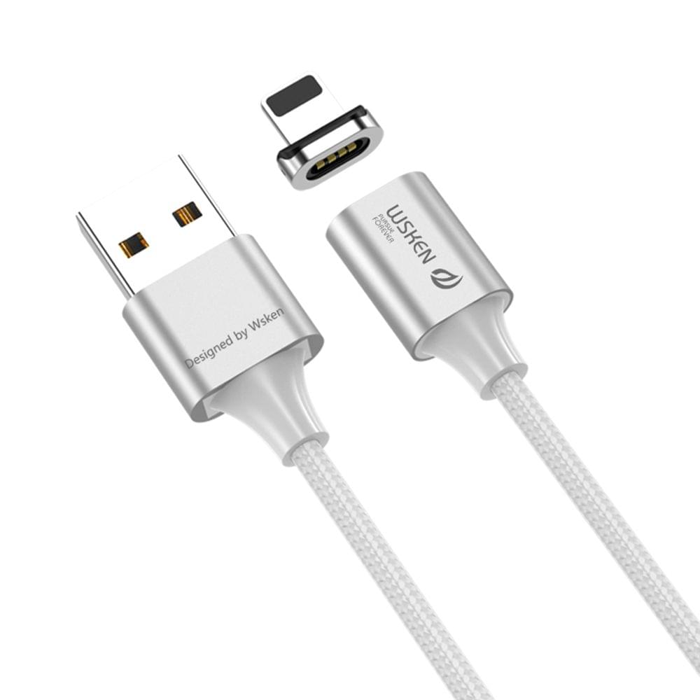 WSKEN X2 2M 6.56ft Lightning Magnetic Cable for iPhone iPad - 2m 6.56ft