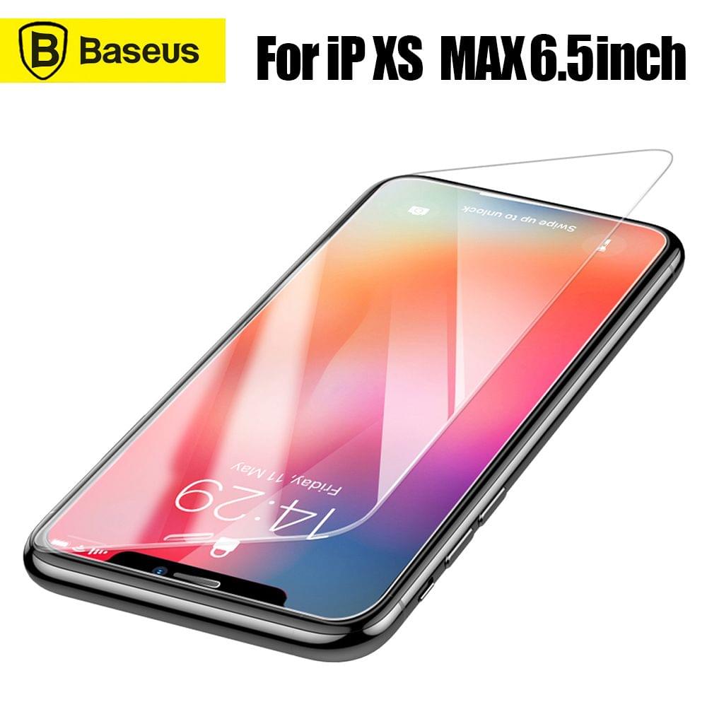 Baseus Full-Screen Curved Steel Film Anti-Slip Screen - iP XS Max 6.5inch