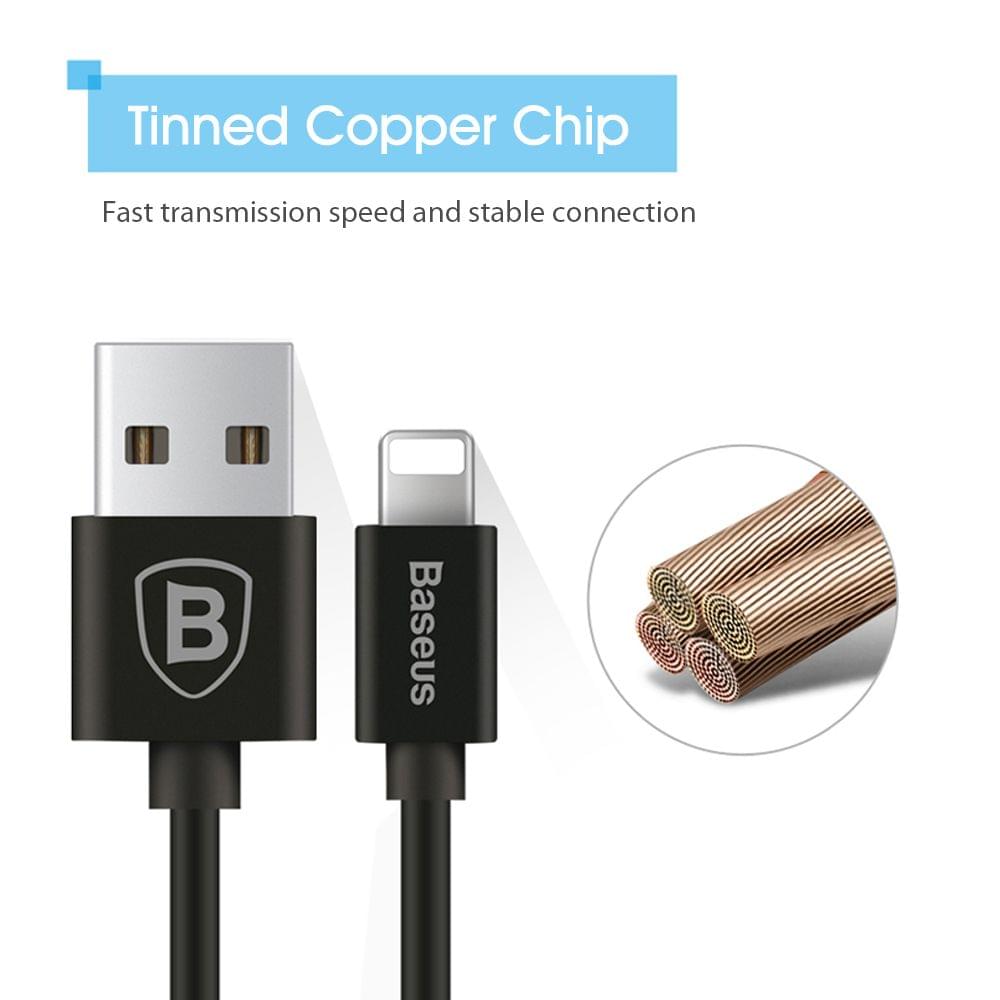 Baseus Spring USB Lightning Cable for iPhone XR Xs Max Car